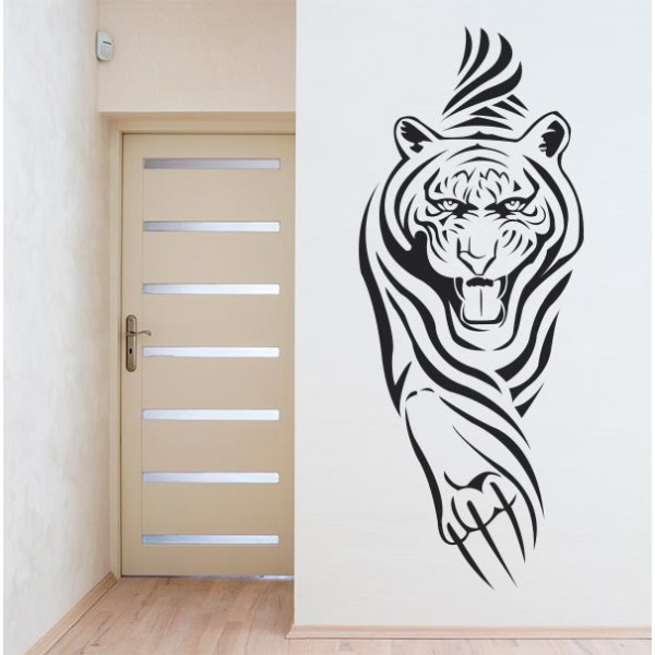 Adesivo decorativo tigre